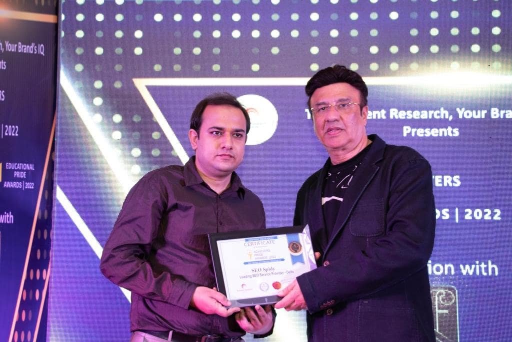 website design agency Noida - SEOSPIDY Awarded as leading SEO service provider 2022